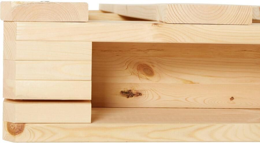 Home affaire Palletbed ALASCO BESTSELLER! Met lade gecertificeerd massief hout uit te breiden tot tweepersoons- of familiebed - Foto 6