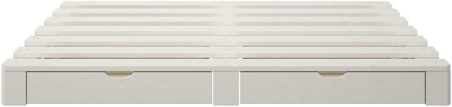 Home affaire Palletbed "ALASCO" BESTSELLER! Met lade gecertificeerd massief hout uit te breiden tot tweepersoons- of familiebed - Foto 6