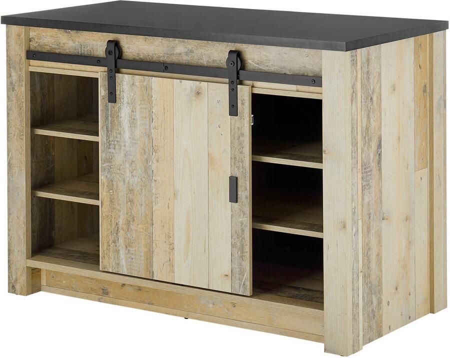 Home affaire Keuken Sherwood Breedte 400 cm zonder elektrische apparaten