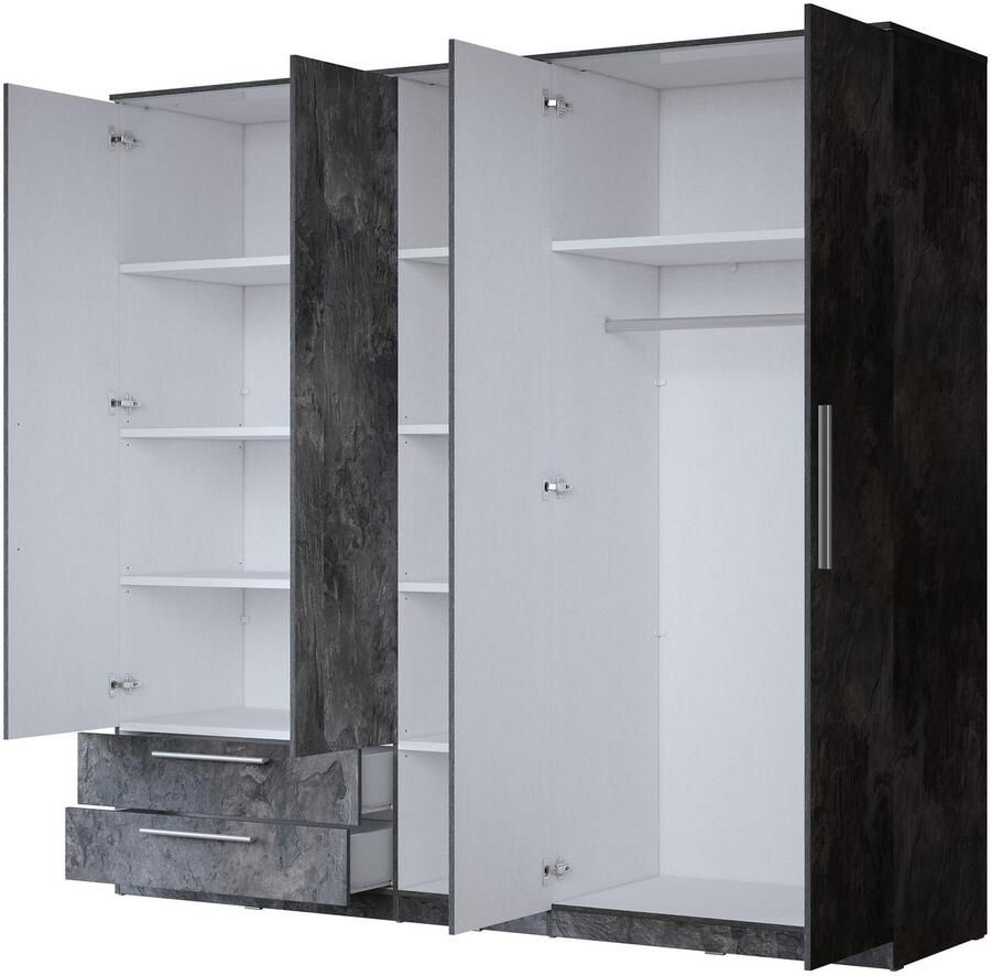 Home affaire Plank India breedte 43cm in 3-delig set of breedte 88cm in 2-delig set