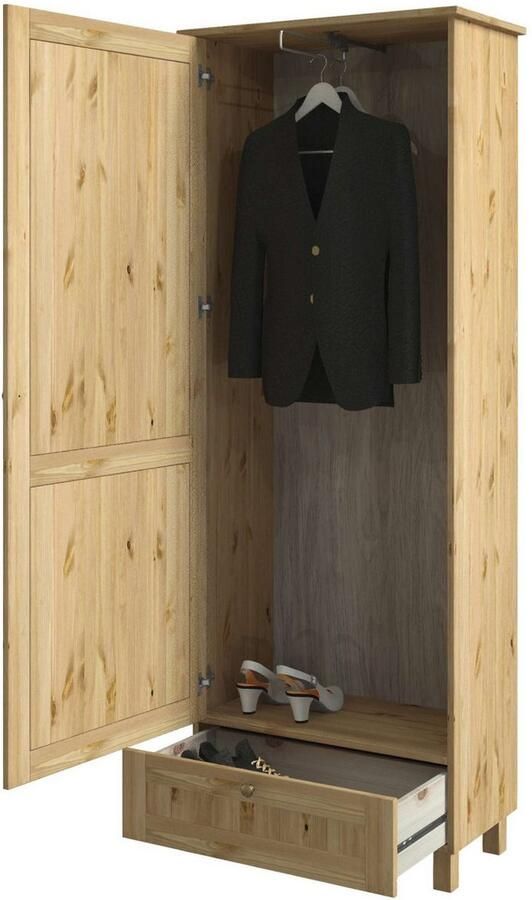 Home affaire Plank Juventus van massief dennenhout breedte 60 cm (set 3 stuks) - Foto 2