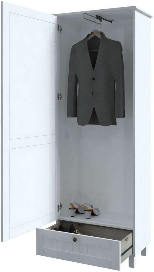 Home affaire Plank Juventus van massief dennenhout breedte 60 cm (set 3 stuks) - Foto 2