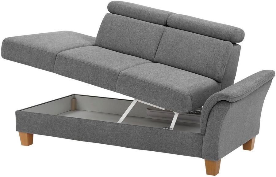 Home affaire Récamier Conville incl. verstelbare hoofdsteun binnenvering naar keuze met bedkist - Foto 6