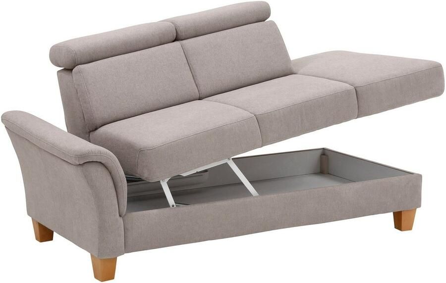 Home affaire Récamier Conville incl. verstelbare hoofdsteun binnenvering naar keuze met bedkist - Foto 6