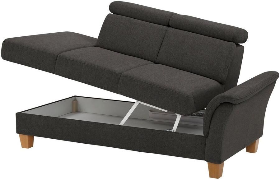 Home affaire Récamier Conville incl. verstelbare hoofdsteun binnenvering naar keuze met bedkist - Foto 6