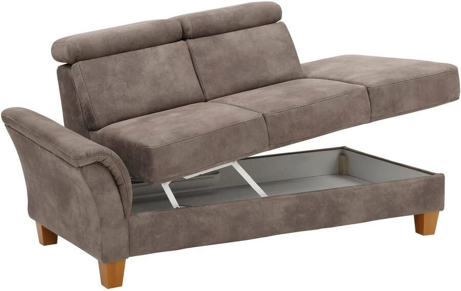 Home affaire Récamier Conville incl. verstelbare hoofdsteun binnenvering naar keuze met bedkist - Foto 6