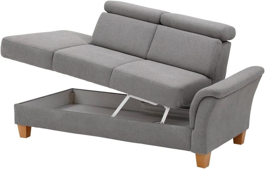 Home affaire Récamier Conville incl. verstelbare hoofdsteun binnenvering naar keuze met bedkist - Foto 6