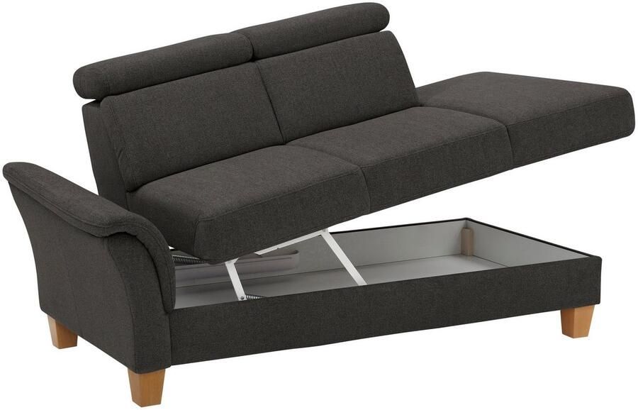 Home affaire Récamier Conville incl. verstelbare hoofdsteun binnenvering naar keuze met bedkist - Foto 6