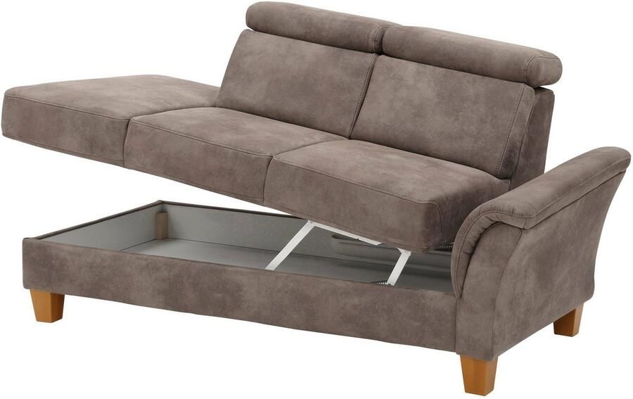 Home affaire Récamier Conville incl. verstelbare hoofdsteun binnenvering naar keuze met bedkist - Foto 6