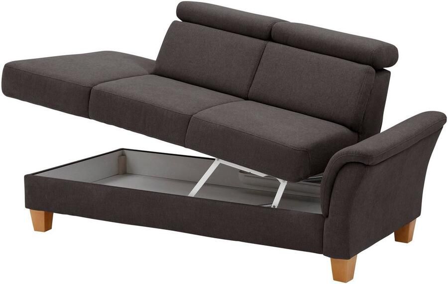 Home affaire Récamier Conville incl. verstelbare hoofdsteun binnenvering naar keuze met bedkist - Foto 6