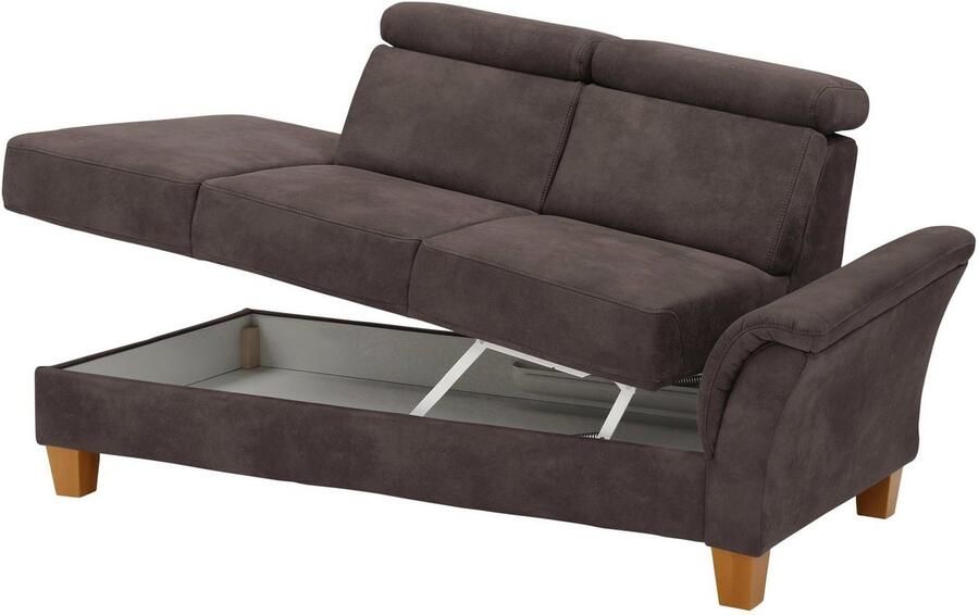 Home affaire Récamier Conville incl. verstelbare hoofdsteun binnenvering naar keuze met bedkist - Foto 6