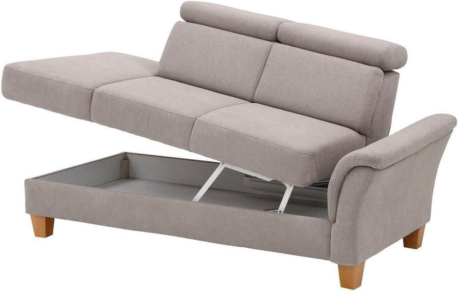 Home affaire Récamier Conville incl. verstelbare hoofdsteun binnenvering naar keuze met bedkist - Foto 6