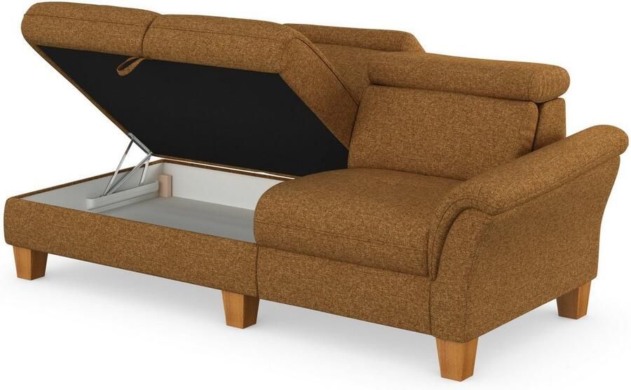 Home affaire Récamier Lindgren naar keuze motorische tv-functie bedkist en verstelbare hoofdsteun - Foto 8