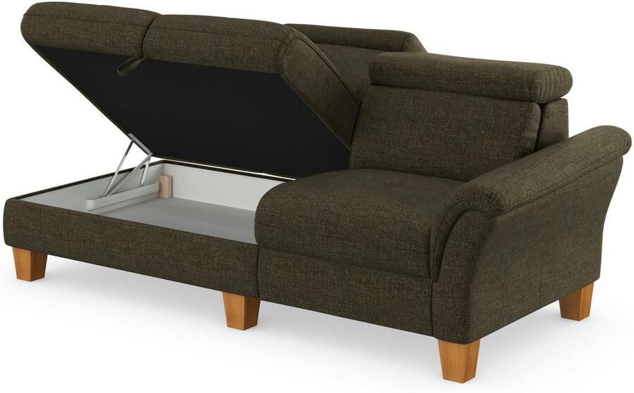 Home affaire Récamier Lindgren naar keuze motorische tv-functie bedkist en verstelbare hoofdsteun - Foto 8