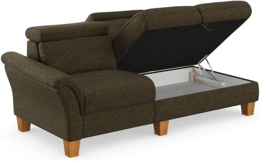 Home affaire Récamier Lindgren naar keuze motorische tv-functie bedkist en verstelbare hoofdsteun - Foto 8