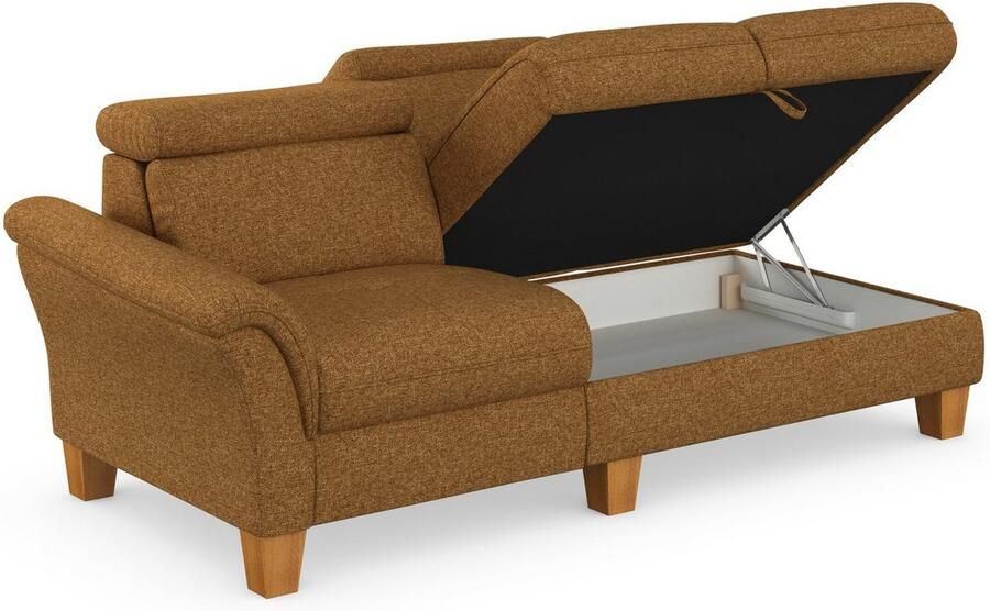 Home affaire Récamier Lindgren naar keuze motorische tv-functie bedkist en verstelbare hoofdsteun - Foto 8