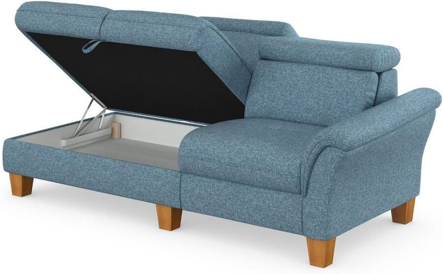 Home affaire Récamier Lindgren naar keuze motorische tv-functie bedkist en verstelbare hoofdsteun - Foto 8