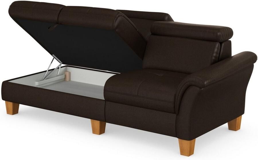 Home affaire Récamier Lindgren naar keuze motorische tv-functie bedkist en verstelbare hoofdsteun - Foto 8