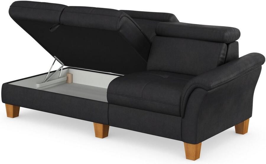 Home affaire Récamier Lindgren naar keuze motorische tv-functie bedkist en verstelbare hoofdsteun - Foto 8