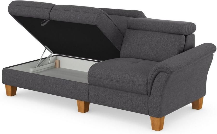 Home affaire Récamier Lindgren naar keuze motorische tv-functie bedkist en verstelbare hoofdsteun - Foto 8