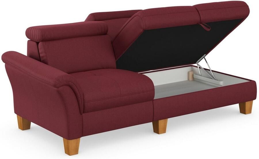 Home affaire Récamier Lindgren naar keuze motorische tv-functie bedkist en verstelbare hoofdsteun - Foto 8