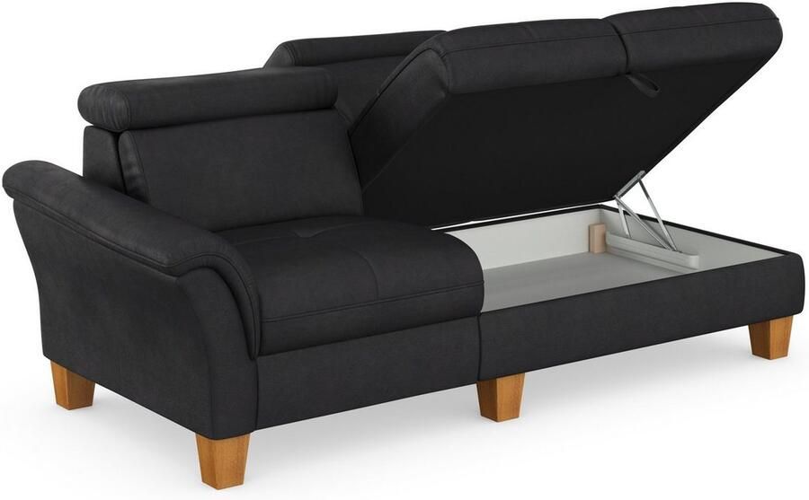 Home affaire Récamier Lindgren naar keuze motorische tv-functie bedkist en verstelbare hoofdsteun - Foto 8