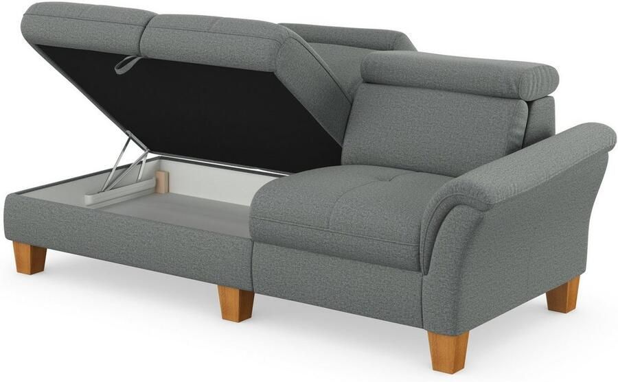 Home affaire Récamier Lindgren naar keuze motorische tv-functie bedkist en verstelbare hoofdsteun - Foto 8