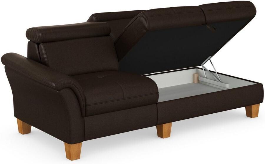 Home affaire Récamier Lindgren naar keuze motorische tv-functie bedkist en verstelbare hoofdsteun - Foto 8