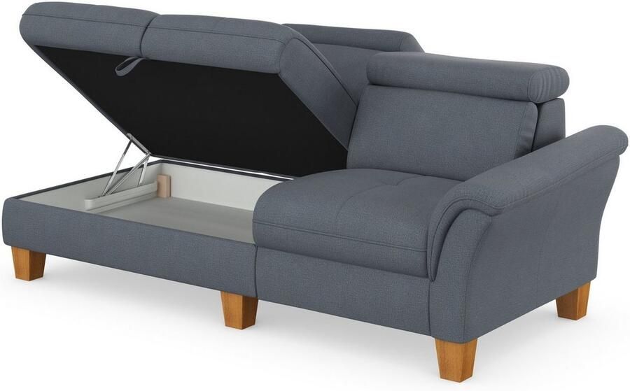 Home affaire Récamier Lindgren naar keuze motorische tv-functie bedkist en verstelbare hoofdsteun - Foto 8