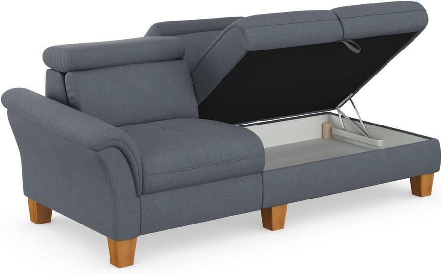 Home affaire Récamier Lindgren naar keuze motorische tv-functie bedkist en verstelbare hoofdsteun - Foto 8