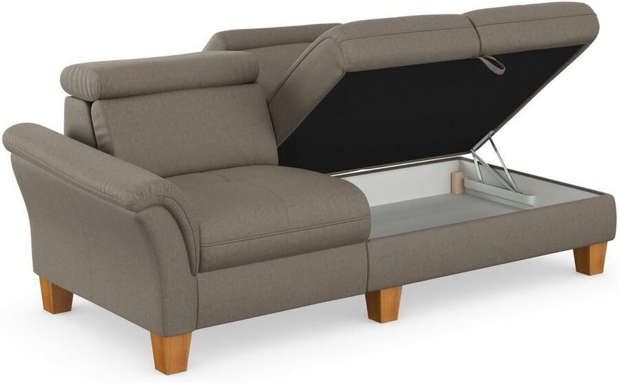 Home affaire Récamier Lindgren naar keuze motorische tv-functie bedkist en verstelbare hoofdsteun - Foto 8