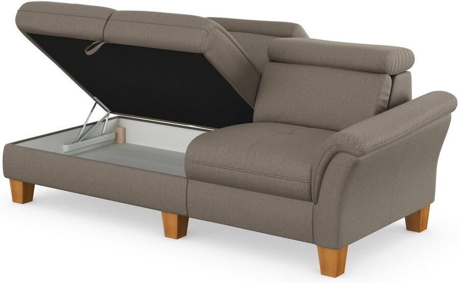 Home affaire Récamier Lindgren naar keuze motorische tv-functie bedkist en verstelbare hoofdsteun - Foto 8