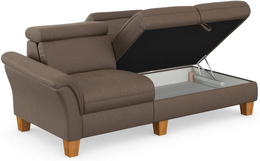 Home affaire Récamier Lindgren naar keuze motorische tv-functie bedkist en verstelbare hoofdsteun - Foto 8