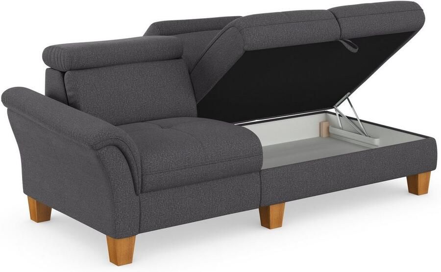 Home affaire Récamier Lindgren naar keuze motorische tv-functie bedkist en verstelbare hoofdsteun - Foto 8