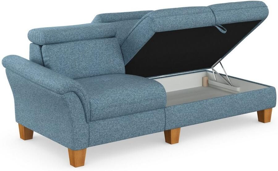 Home affaire Récamier Lindgren naar keuze motorische tv-functie bedkist en verstelbare hoofdsteun - Foto 8