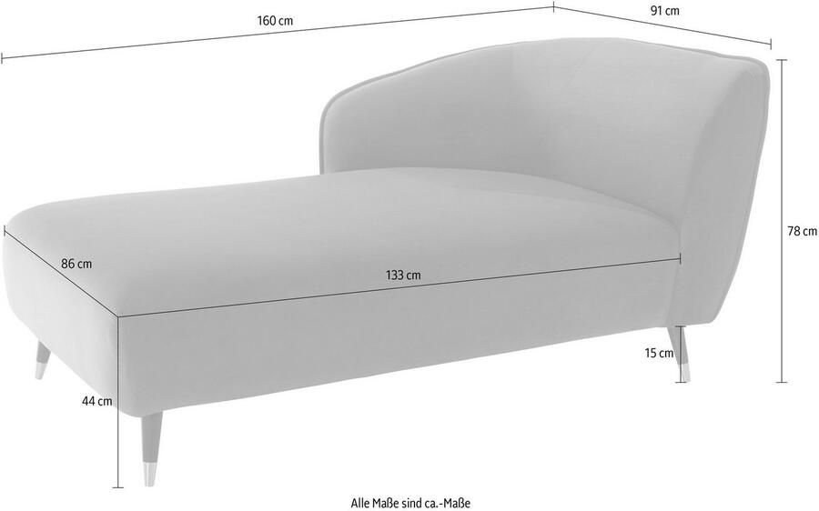 Home affaire Récamier Oradea met elegante stiksels op achterzijde van de rugleuning - Foto 11