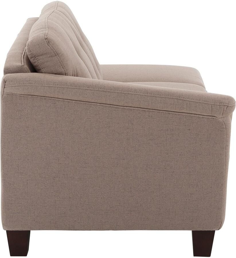 Home affaire Récamier Trondheim vrijstaand met binnenvering capitonnage achter poten van beukenhout