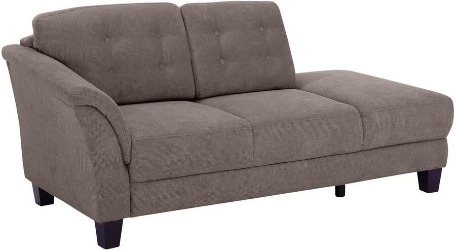 Home affaire Récamier Trondheim vrijstaand met binnenvering capitonnage achter poten van beukenhout - Foto 3