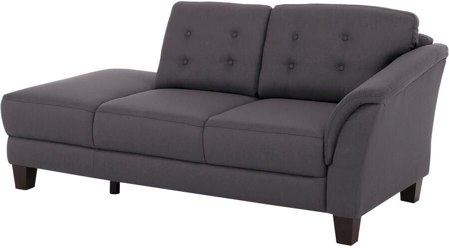 Home affaire Récamier Trondheim vrijstaand met binnenvering capitonnage achter poten van beukenhout - Foto 4