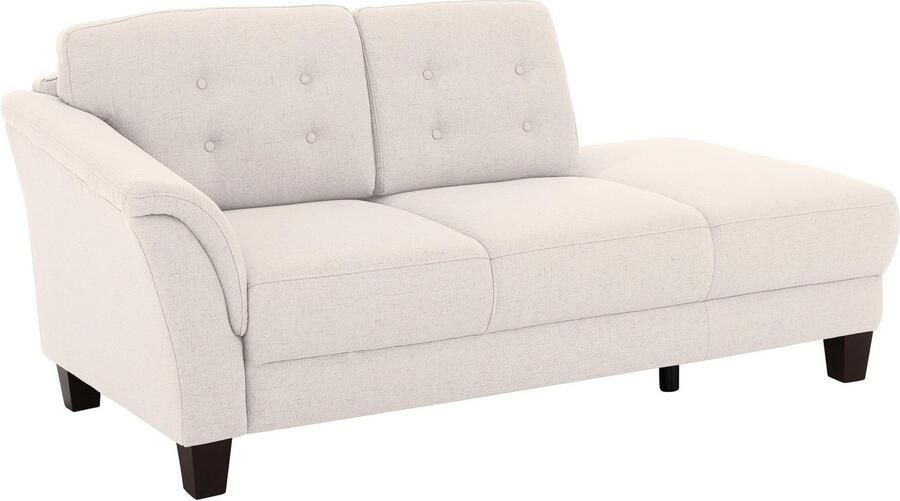 Home affaire Récamier Trondheim vrijstaand met binnenvering capitonnage achter poten van beukenhout - Foto 3