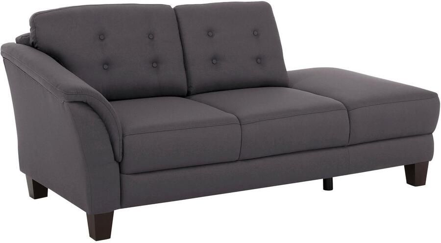 Home affaire Récamier Trondheim vrijstaand met binnenvering capitonnage achter poten van beukenhout - Foto 3