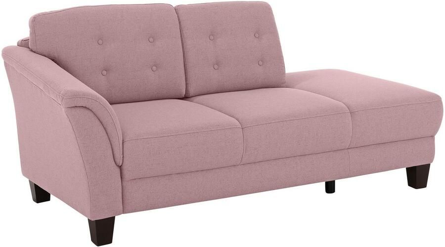 Home affaire Récamier Trondheim vrijstaand met binnenvering capitonnage achter poten van beukenhout - Foto 3