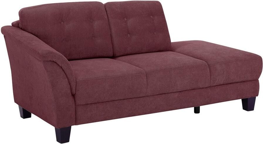 Home affaire Récamier Trondheim vrijstaand met binnenvering capitonnage achter poten van beukenhout - Foto 3