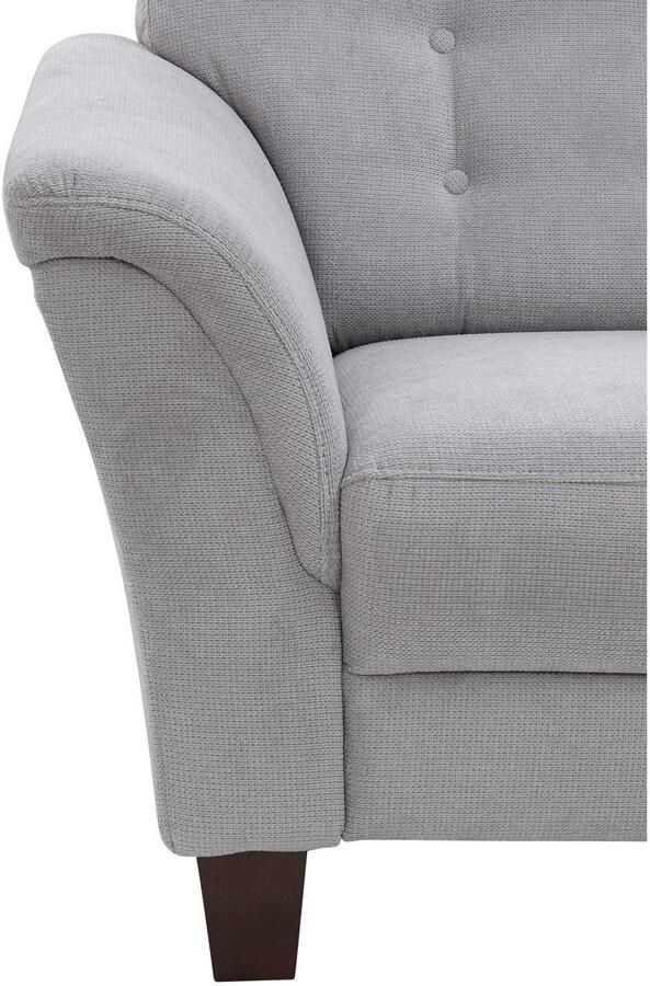 Home affaire Récamier Trondheim vrijstaand met binnenvering capitonnage achter poten van beukenhout - Foto 5