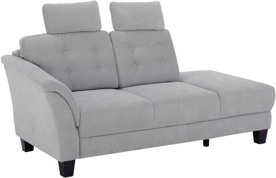 Home affaire Récamier Trondheim vrijstaand met binnenvering capitonnage achter poten van beukenhout - Foto 6