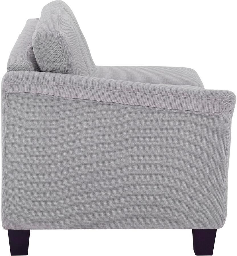 Home affaire Récamier Trondheim vrijstaand met binnenvering capitonnage achter poten van beukenhout