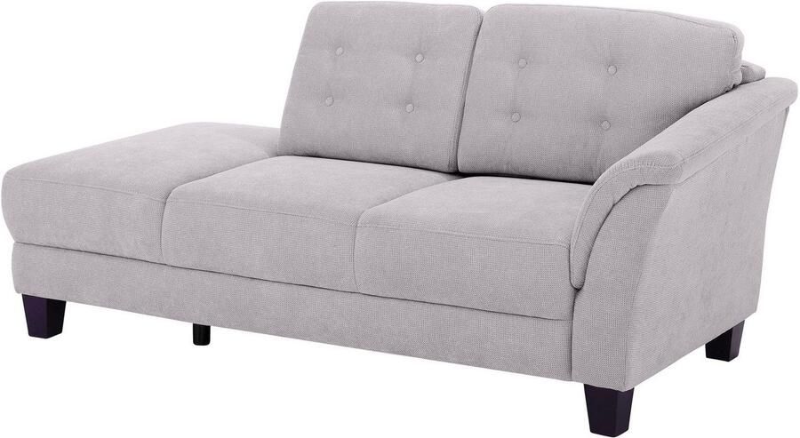 Home affaire Récamier Trondheim vrijstaand met binnenvering capitonnage achter poten van beukenhout - Foto 4