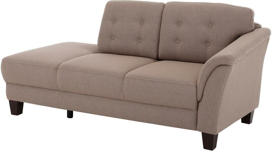 Home affaire Récamier Trondheim vrijstaand met binnenvering capitonnage achter poten van beukenhout - Foto 7