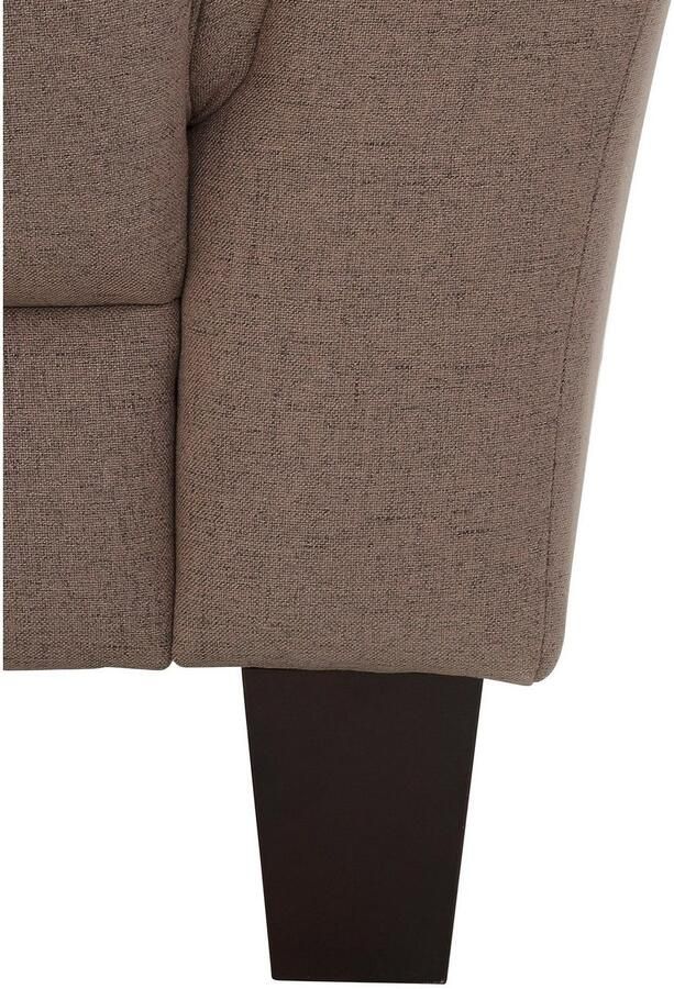 Home affaire Récamier Trondheim vrijstaand met binnenvering capitonnage achter poten van beukenhout - Foto 4