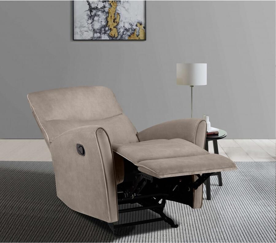 Home affaire Relaxfauteuil Chesley tv-stoel met slaapfunctie woonkamerstoel - Foto 2